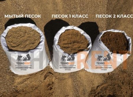 Купить песок в мешках в Минске